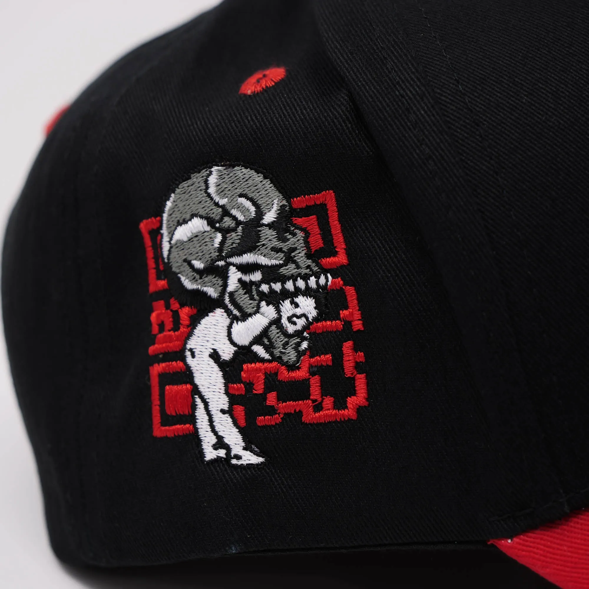 L.I.T.M HATS BLACK/RED