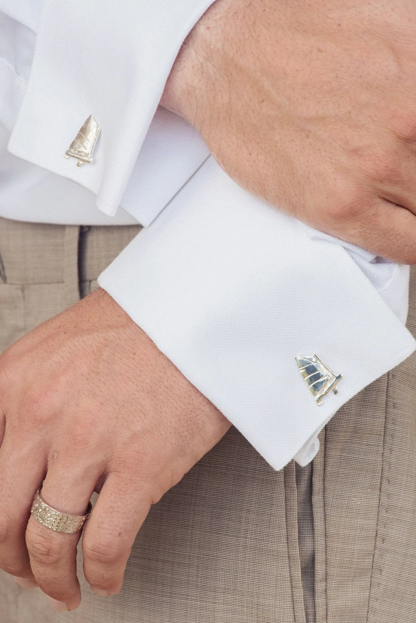 Men's Nautical ~ Opti Cufflinks