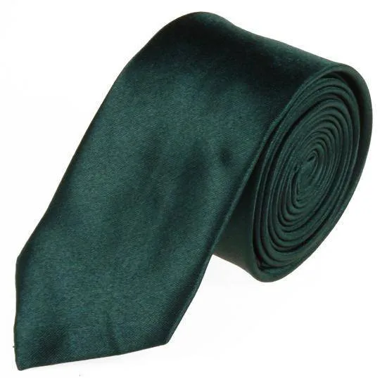 Men's Self Tie Satin Neck Ties - Solid Collection