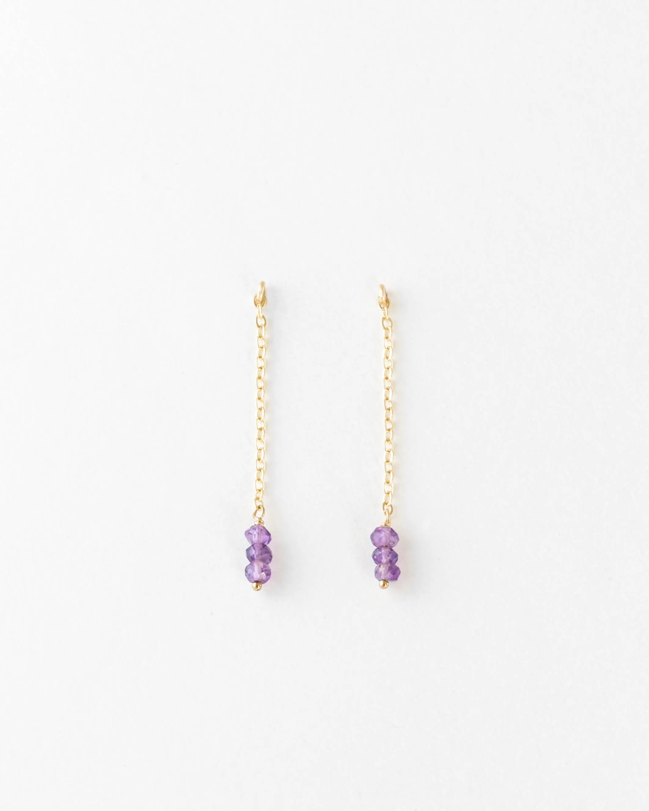 Mina Birthstone Drop Earrings