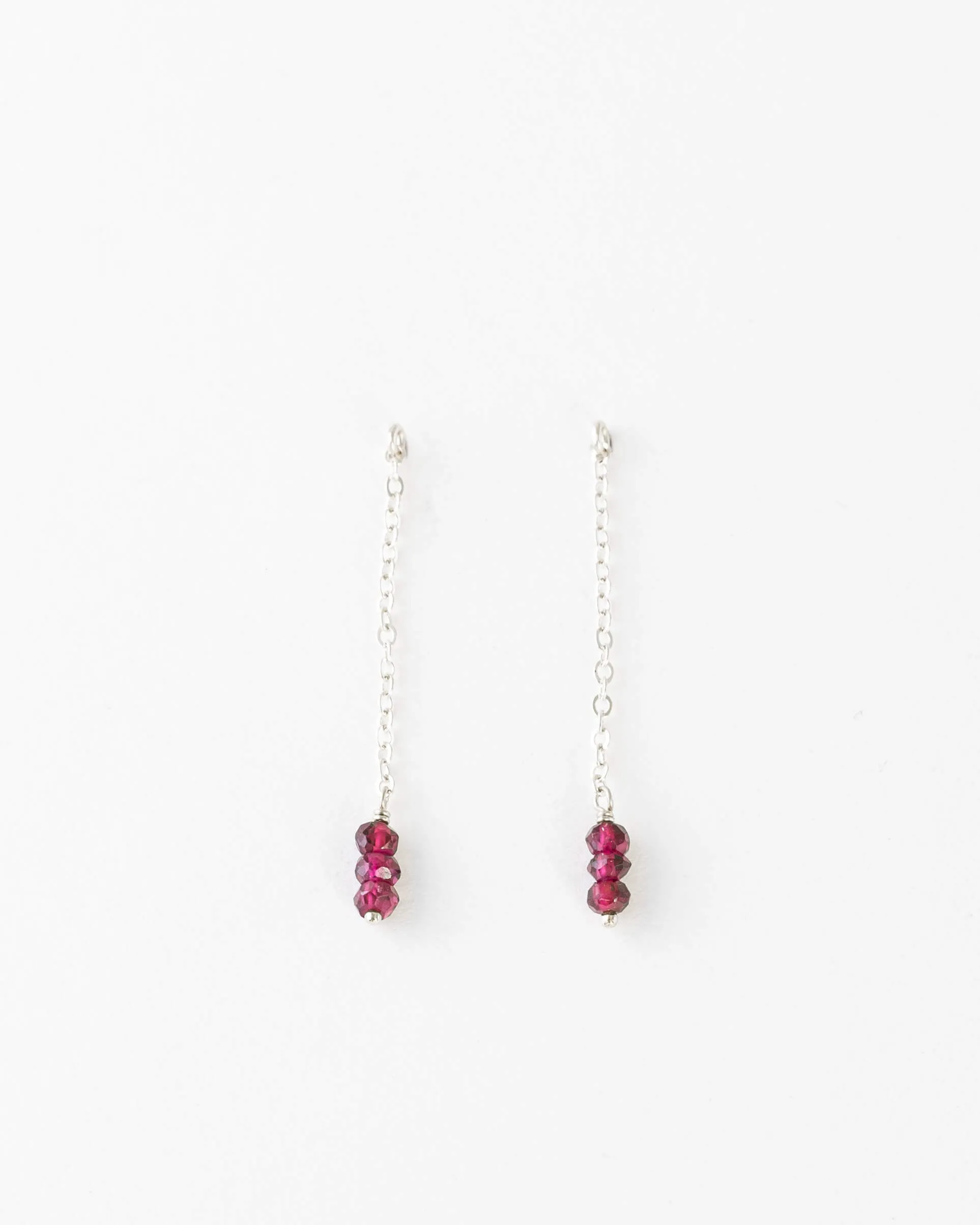 Mina Birthstone Drop Earrings