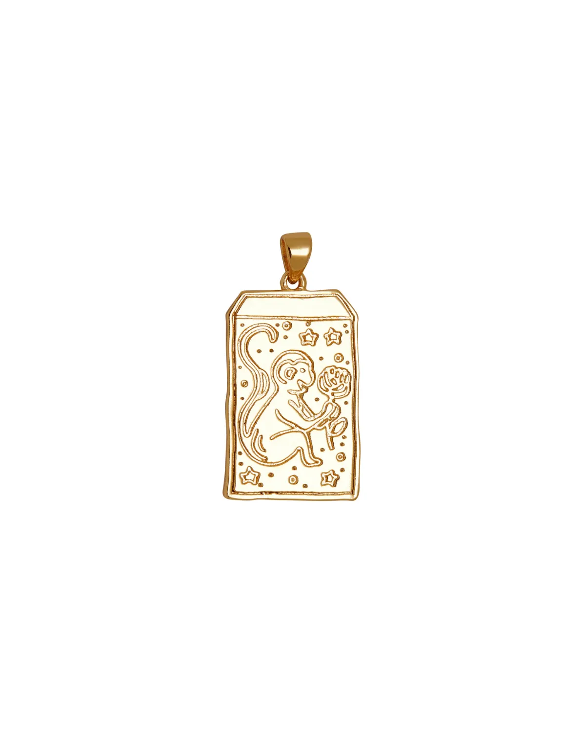 Monkey Chinese Zodiac Pendant