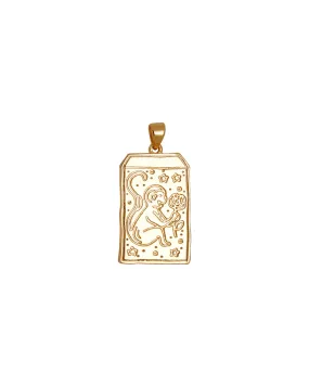 Monkey Chinese Zodiac Pendant