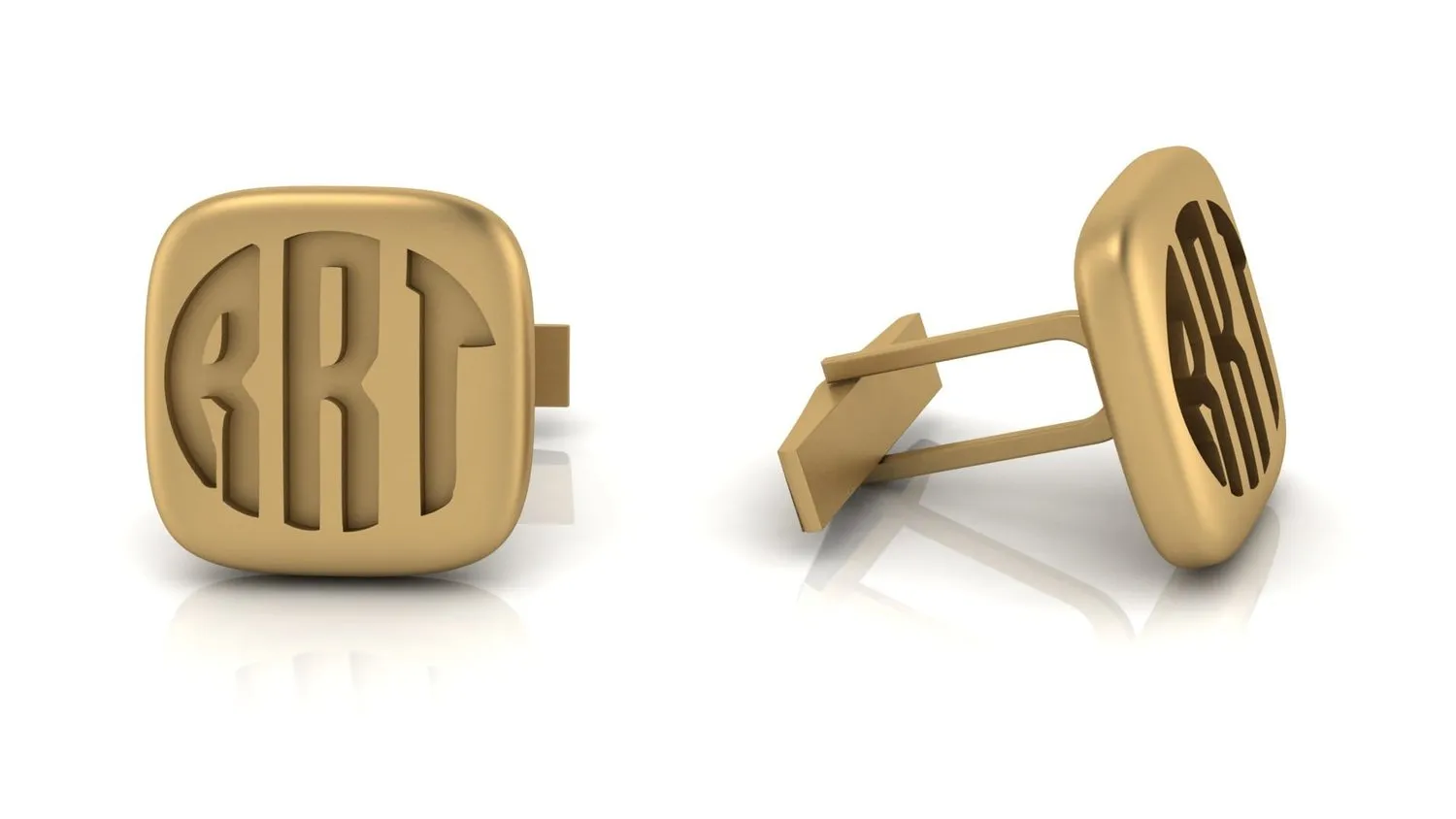 Monogram Cufflinks