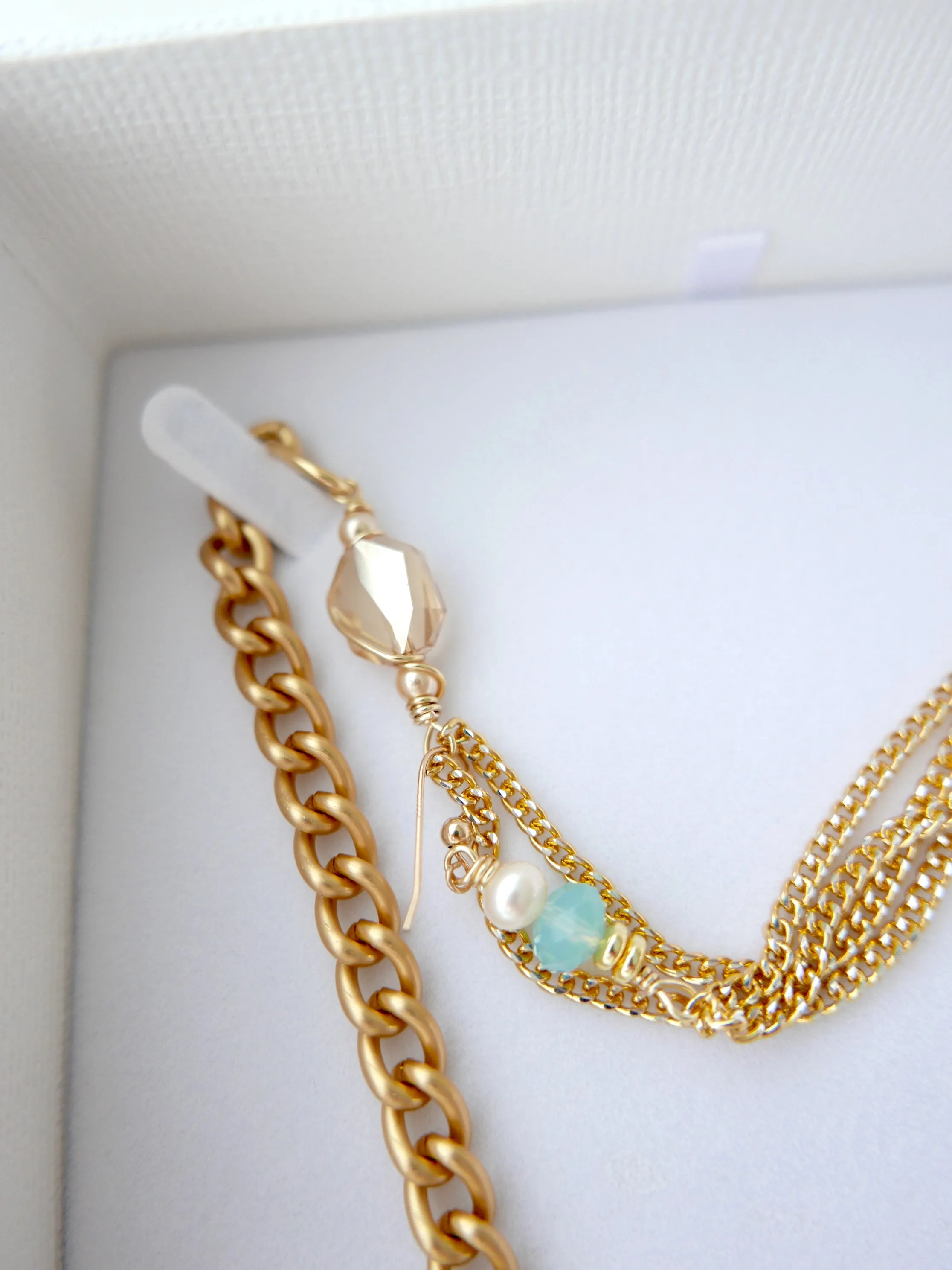 Multiway Drop Crystal Necklace