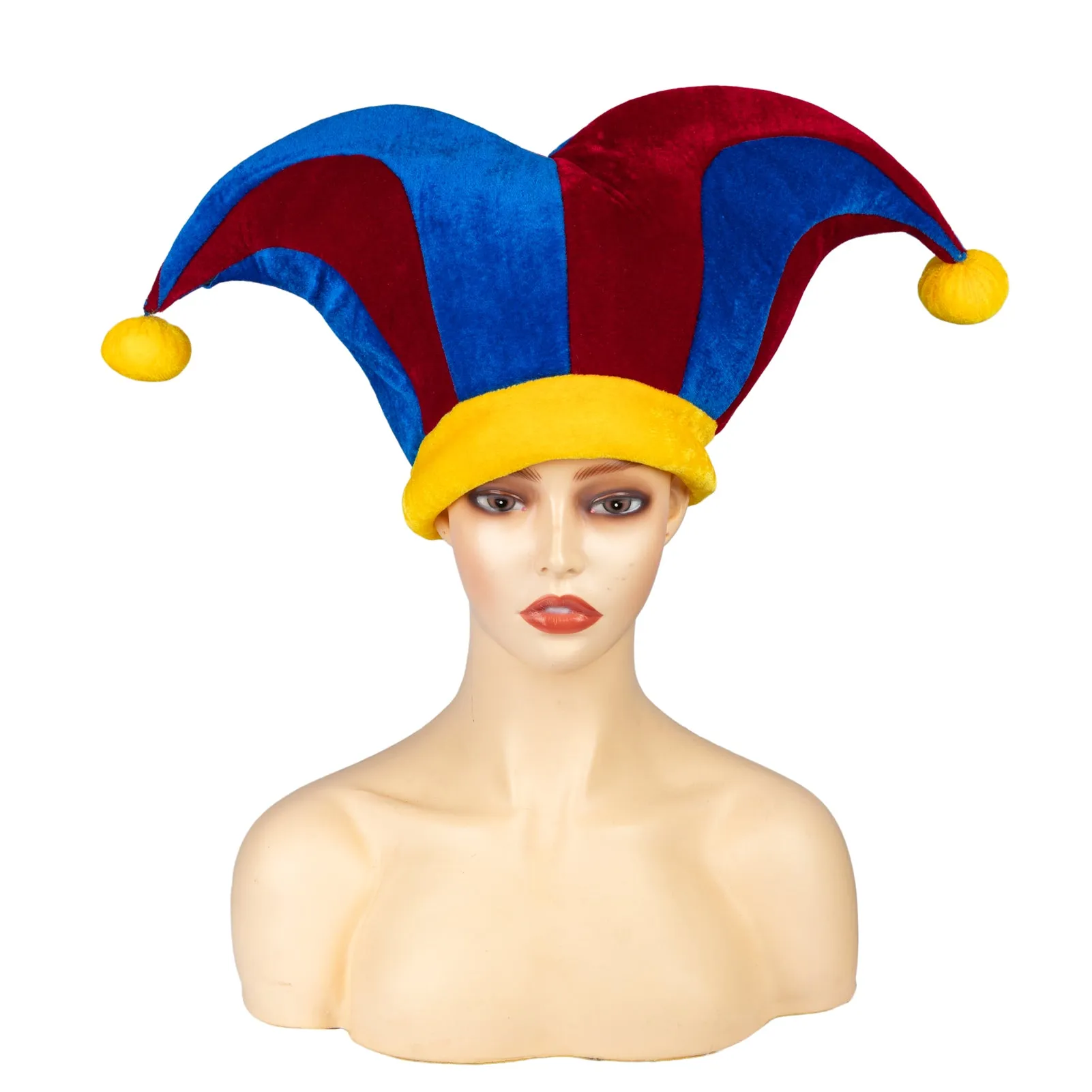 【New Arrival】Xcoser  The Amazing Digital Circus The Amazing Digital Circus Pomni Cosplay Hats Adult/Kids Clown Hats