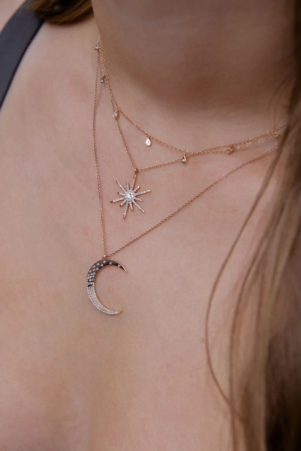 PEAR DROP DIAMOND CHOKER