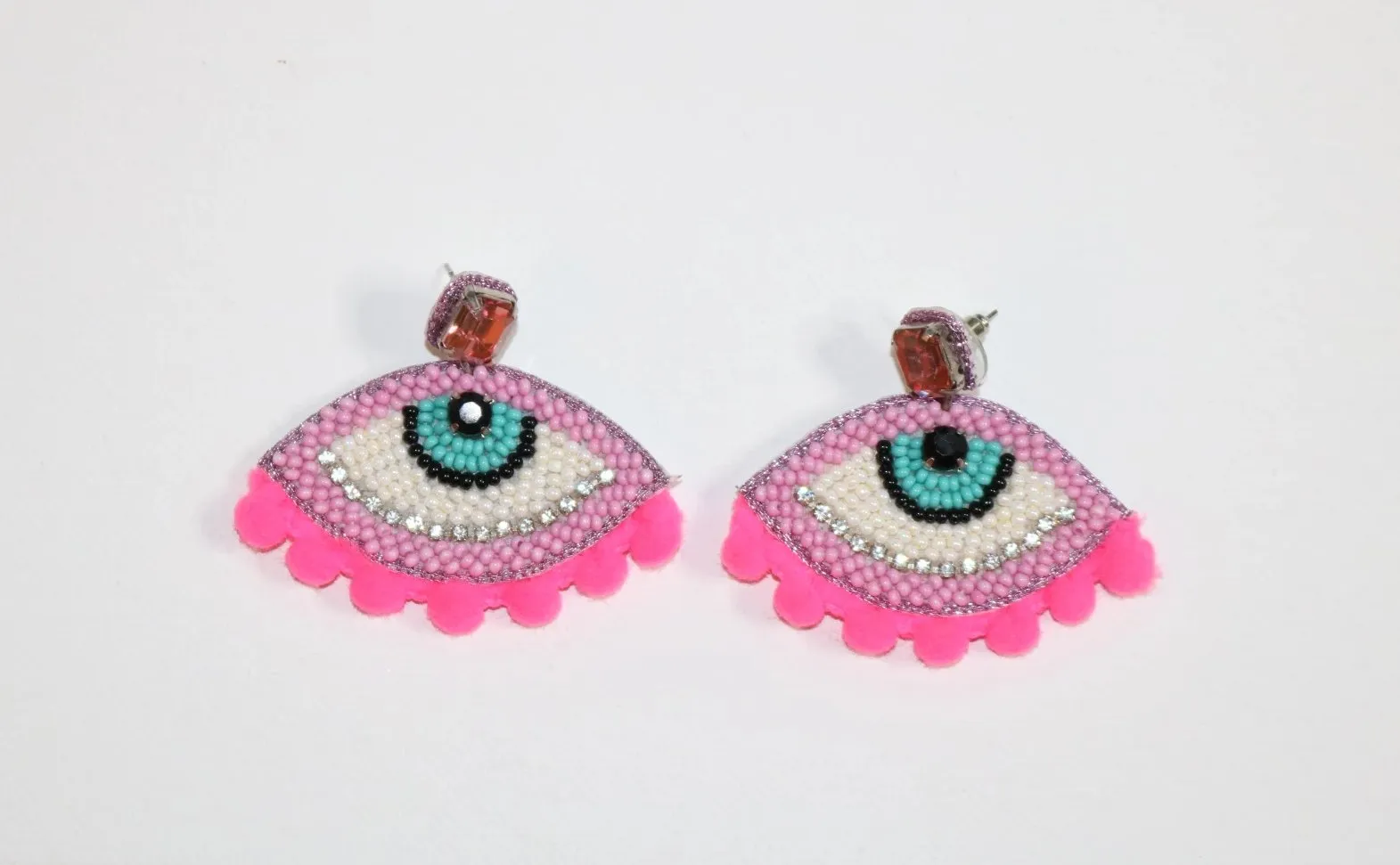 Pink Gaze Earrings