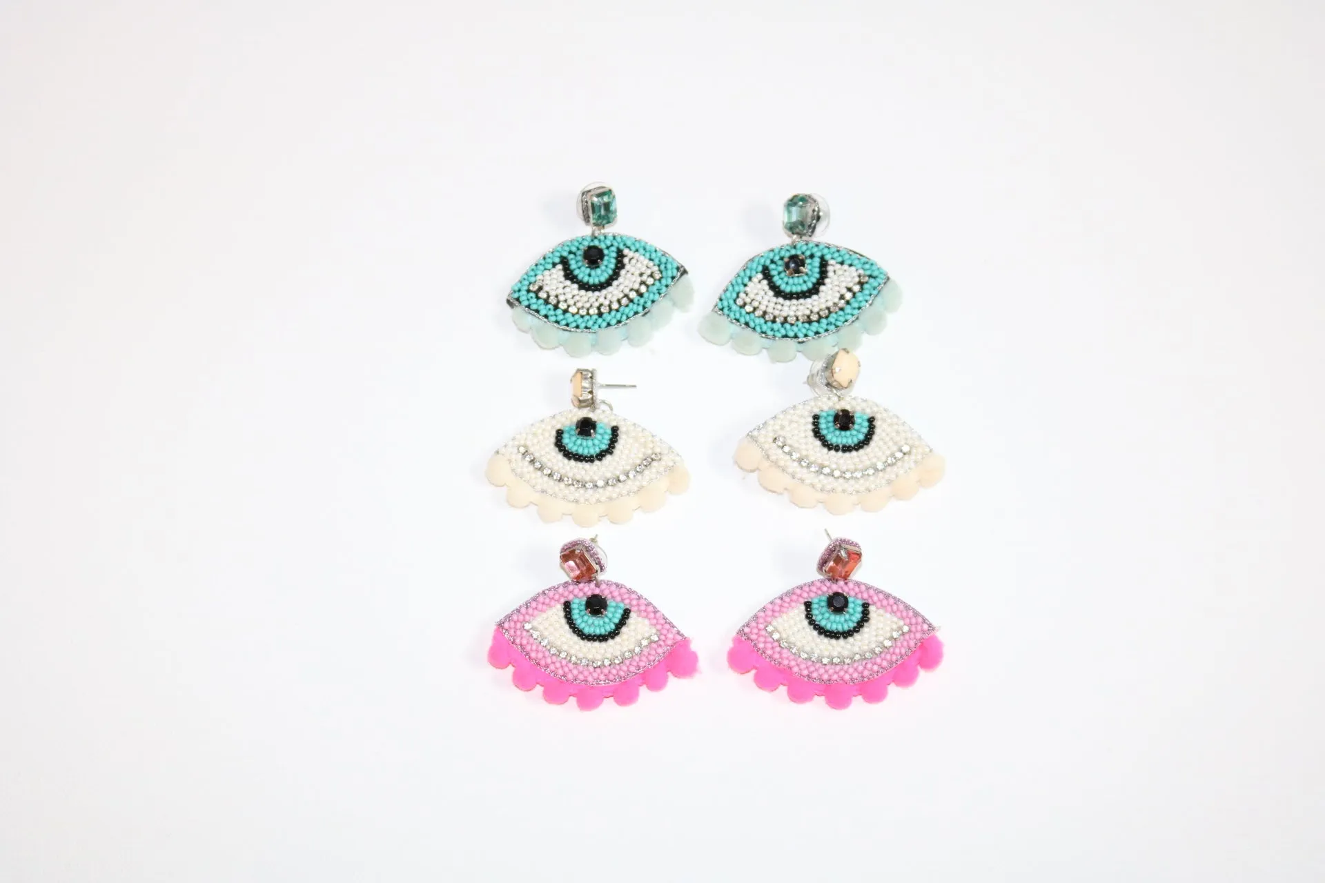 Pink Gaze Earrings