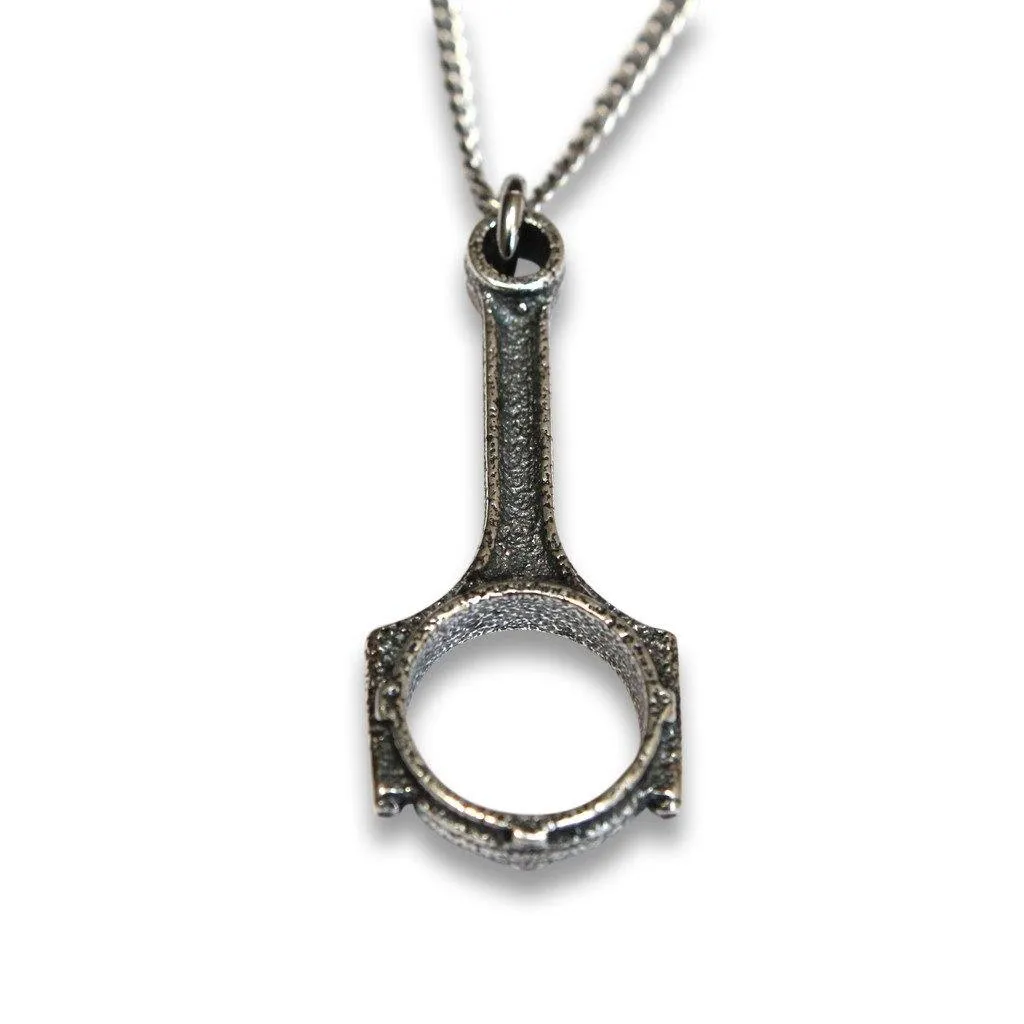 Piston Rod Pendant Necklace