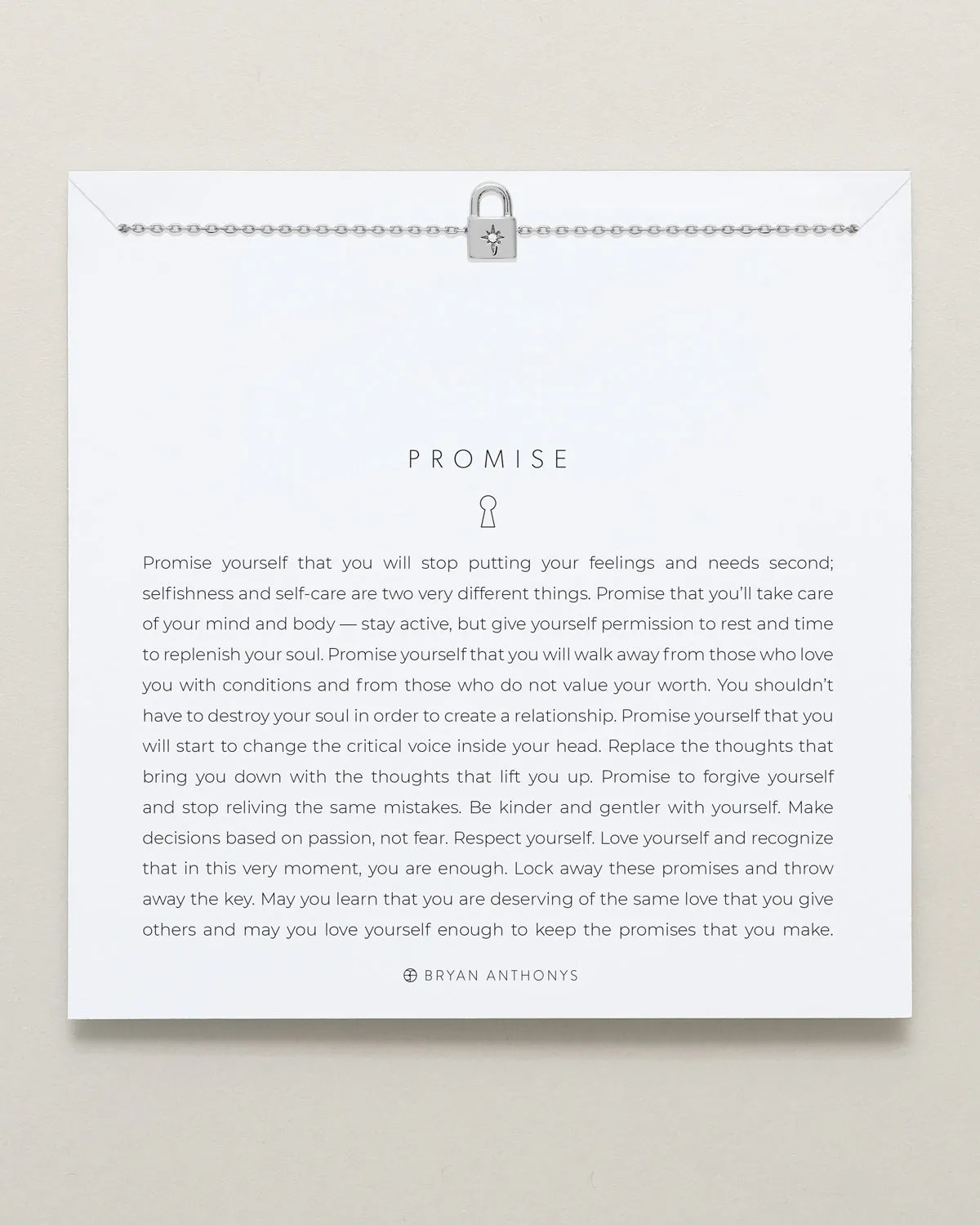 Promise Icon Necklace