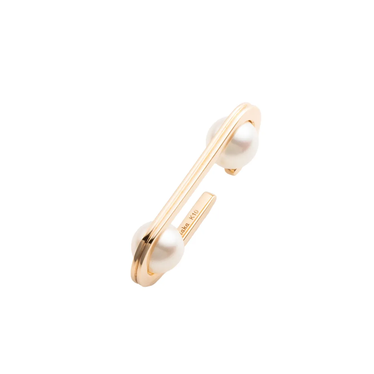 "Beluga" Pearl Ear Cuff