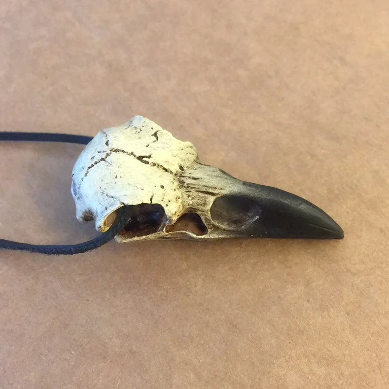 Raven Skull Necklace