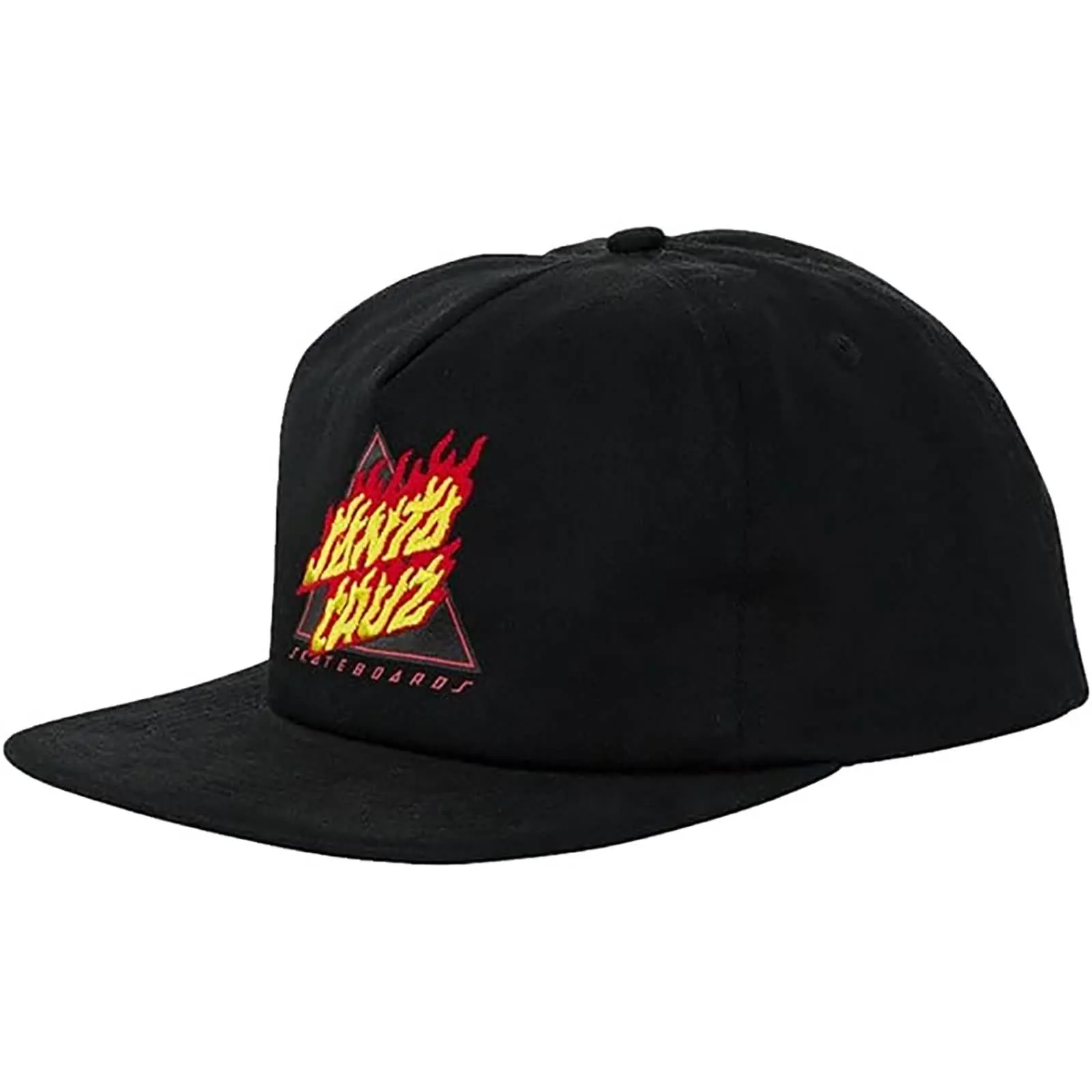 Santa Cruz Flamed Not A Dot Men's Snapback Adjustable Hats (Brand New)