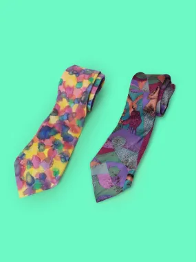 Set of 2 Silk Ties