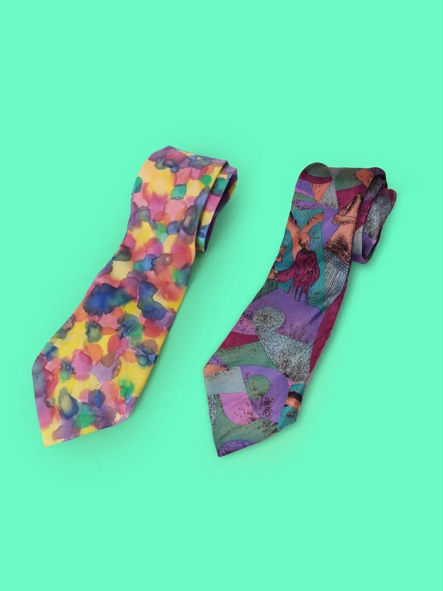 Set of 2 Silk Ties