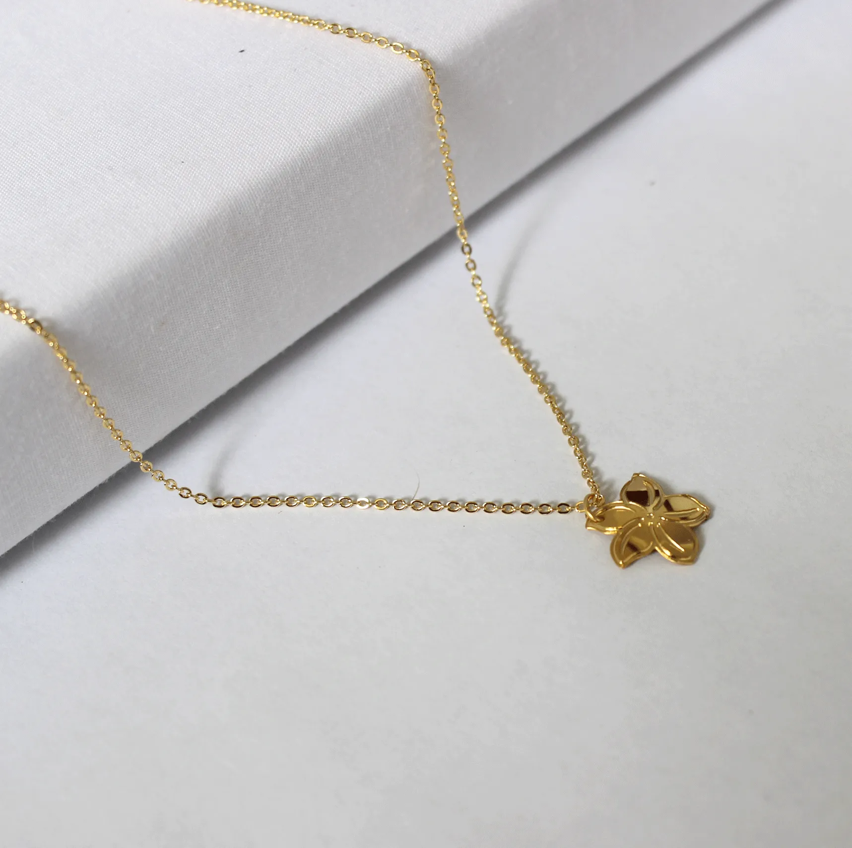 Star Plumeria Necklace