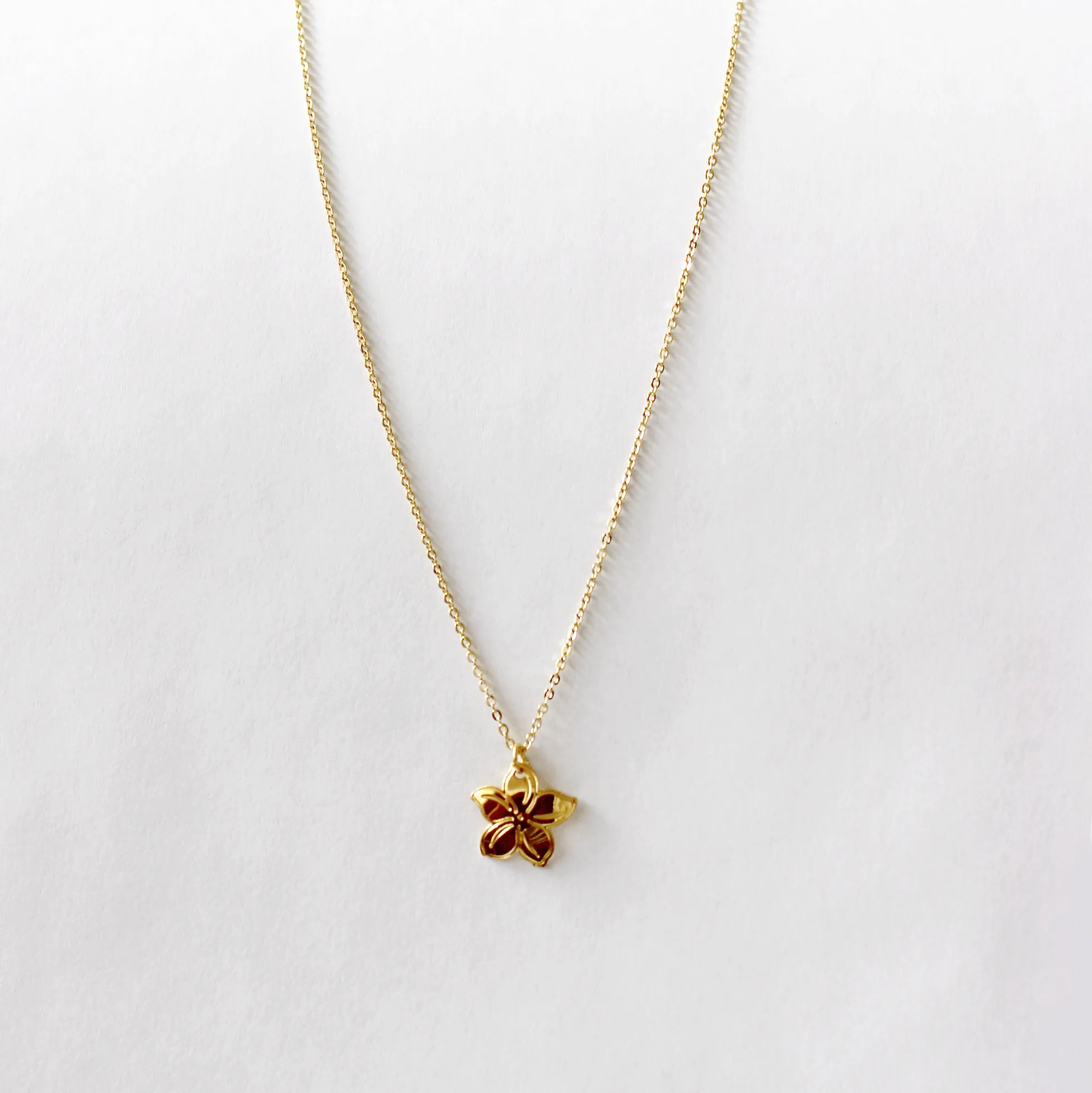 Star Plumeria Necklace