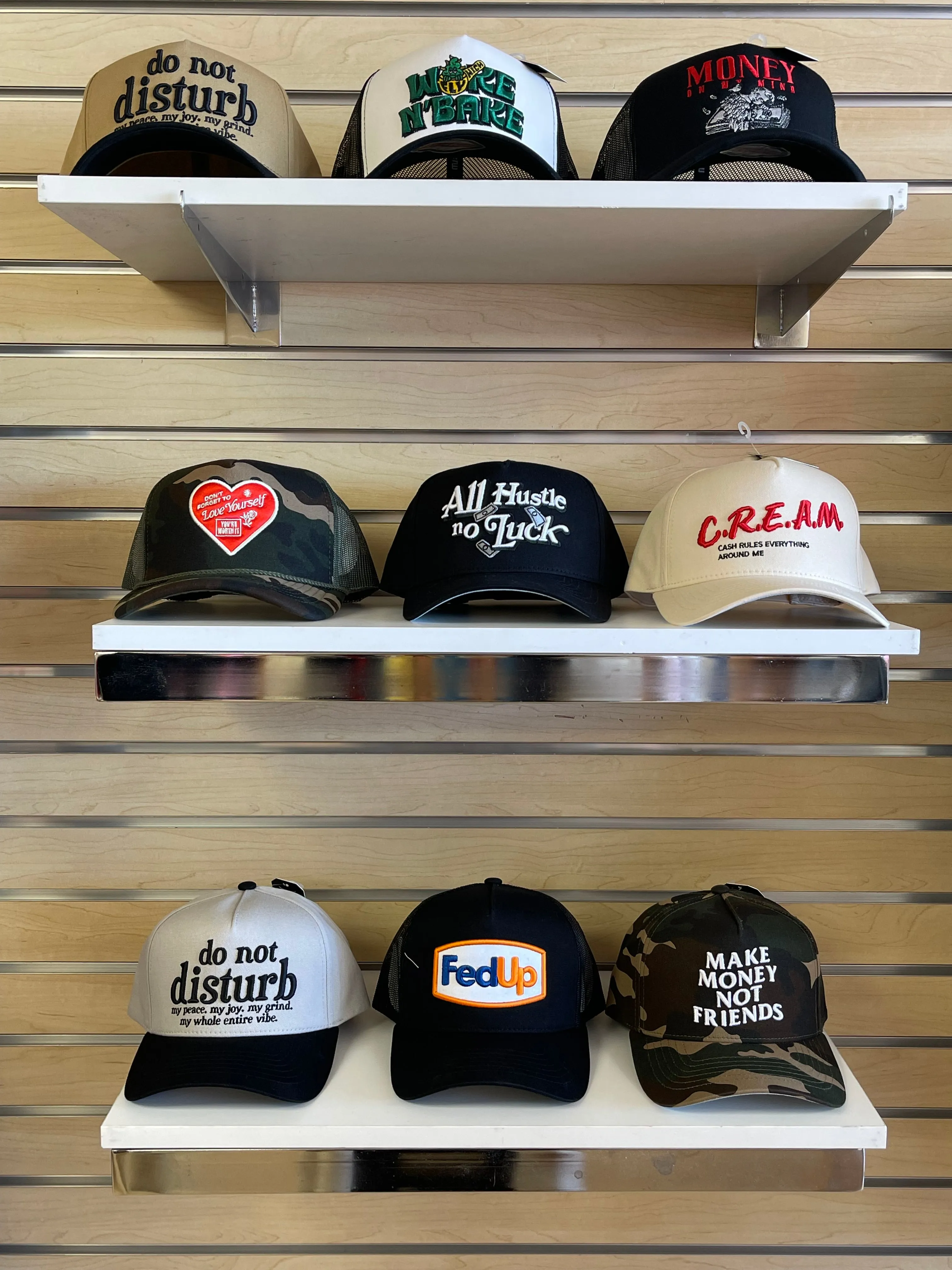 statement  Trucker Hats