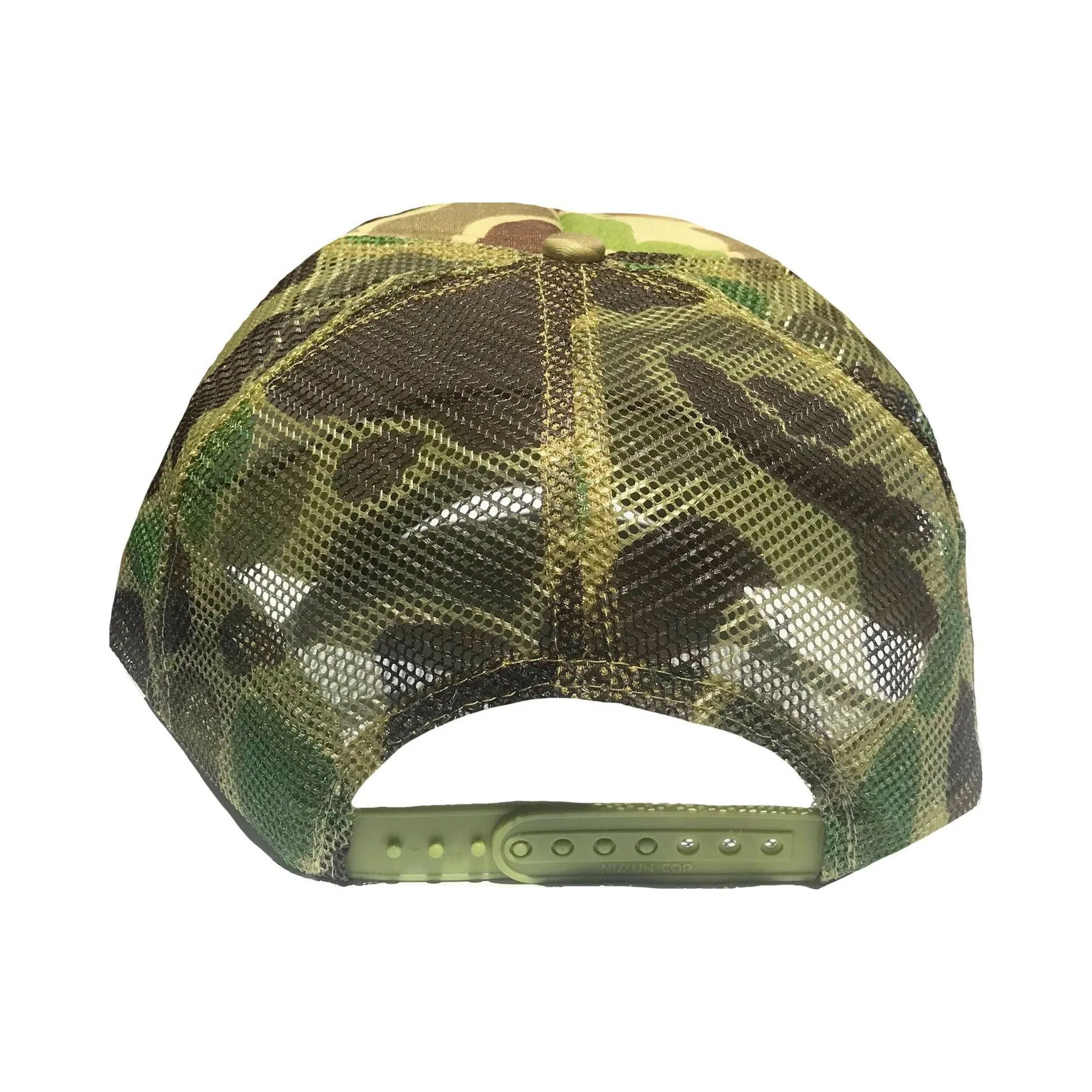 Two Tone Camo Hunting Trucker Baseball Foam Mesh Hats Caps For Outdoors Travel