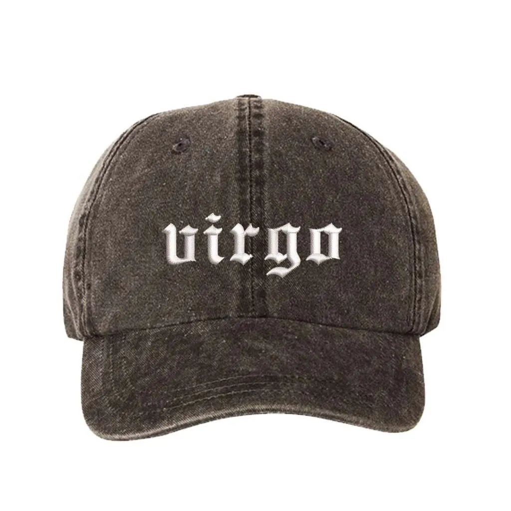 Virgo Washed Baseball Hat | Zodiac Sigh Hats