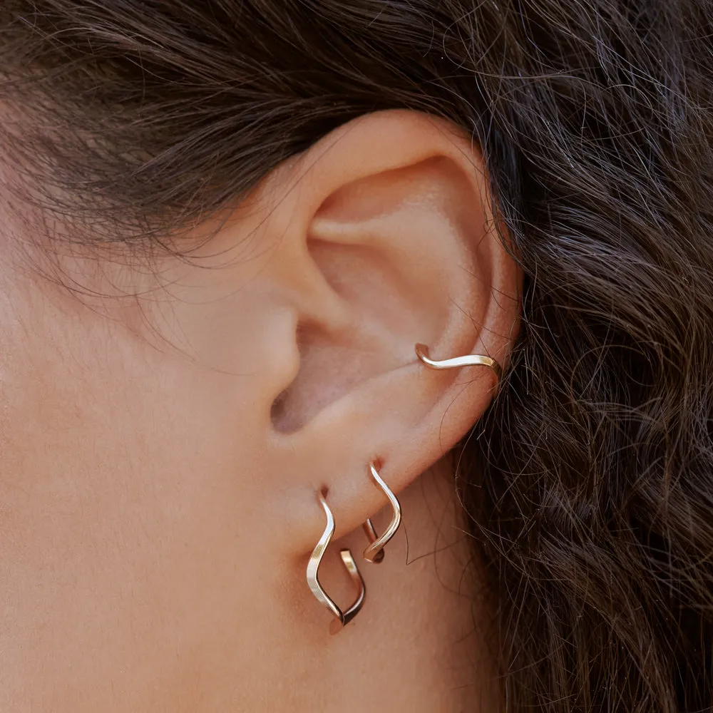 Wave Ear Cuff