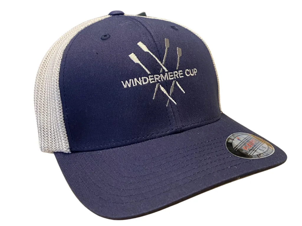 White & Blue Hats with Crossed Oars - sales tax included