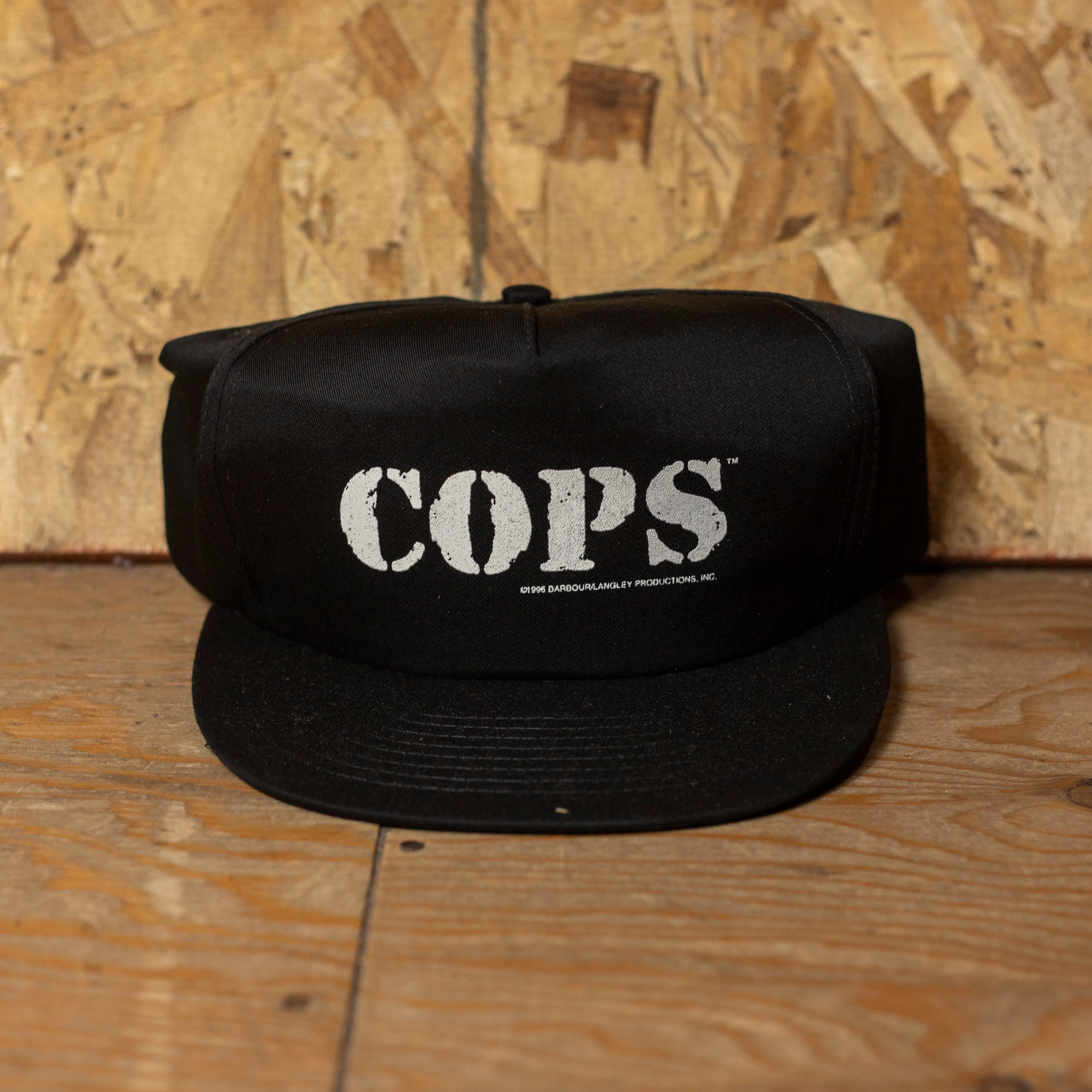 Wholesale Vintage Deadstock 90's COPS Snapback Hats (Lot of 12)